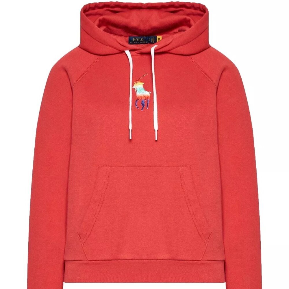 NWT Polo Ralph Lauren Women's Big Pony Hoodie Sweatshirt Small S